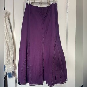Sézane Purple Women's Skirt